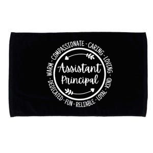 Assistant Principal Vice School Principal Appreciation Microfiber Hand Towel