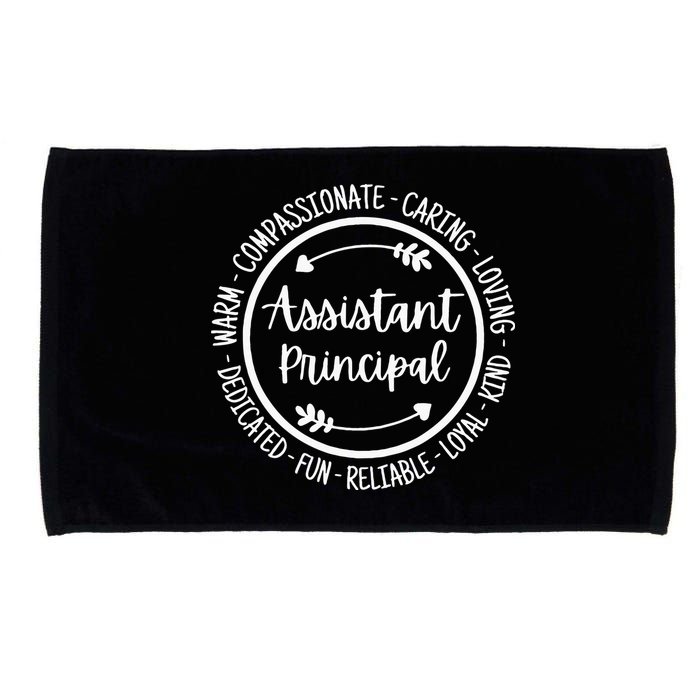 Assistant Principal Vice School Principal Appreciation Microfiber Hand Towel