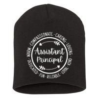 Assistant Principal Vice School Principal Appreciation Short Acrylic Beanie