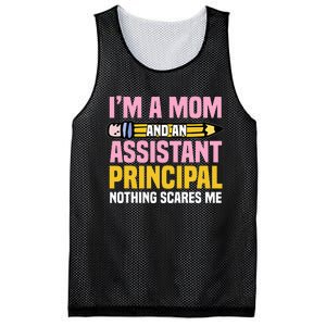 Assistant Principal Vice-Principal Headmasters Mother's Day Mesh Reversible Basketball Jersey Tank