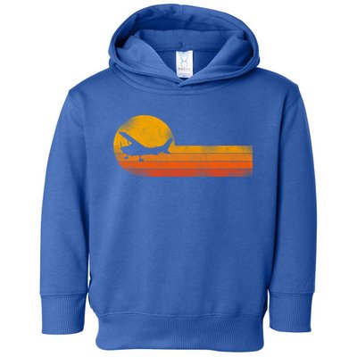Airplane Pilot Vintage Toddler Hoodie