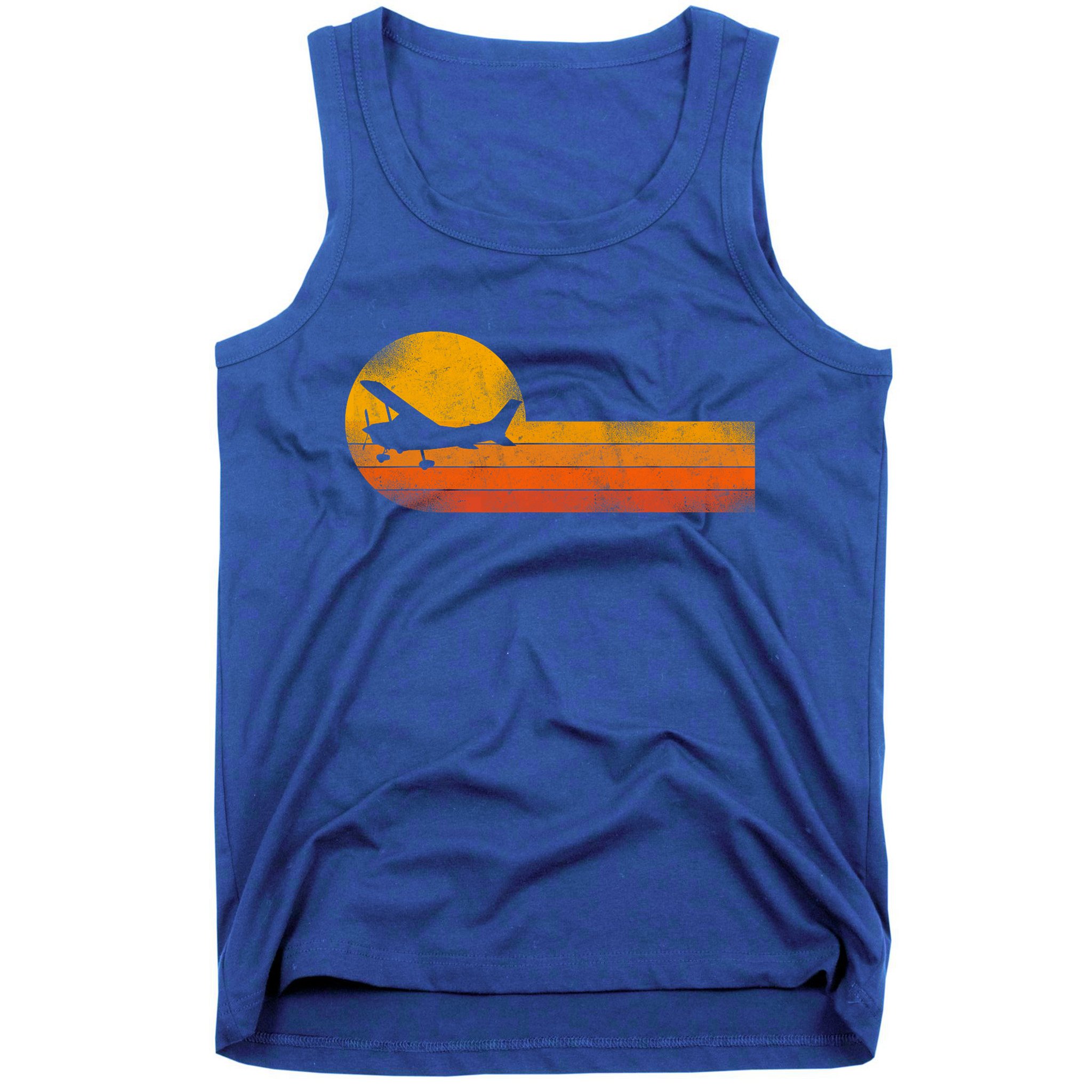 Airplane Pilot Vintage Tank Top