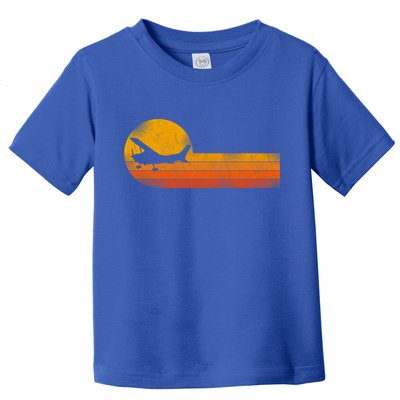 Airplane Pilot Vintage Toddler T-Shirt