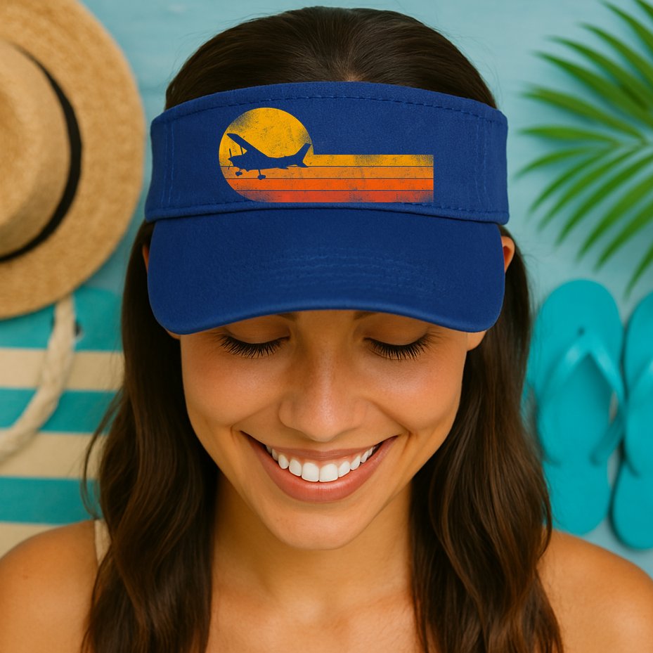 Airplane Pilot Vintage Visor