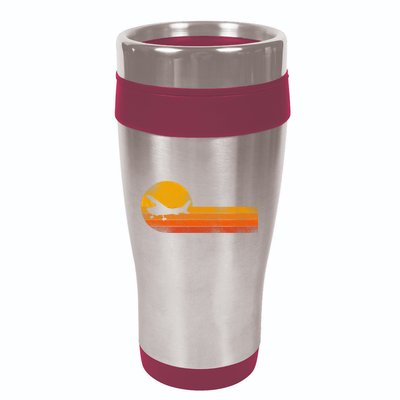 Airplane Pilot Vintage 16oz Travel Tumbler