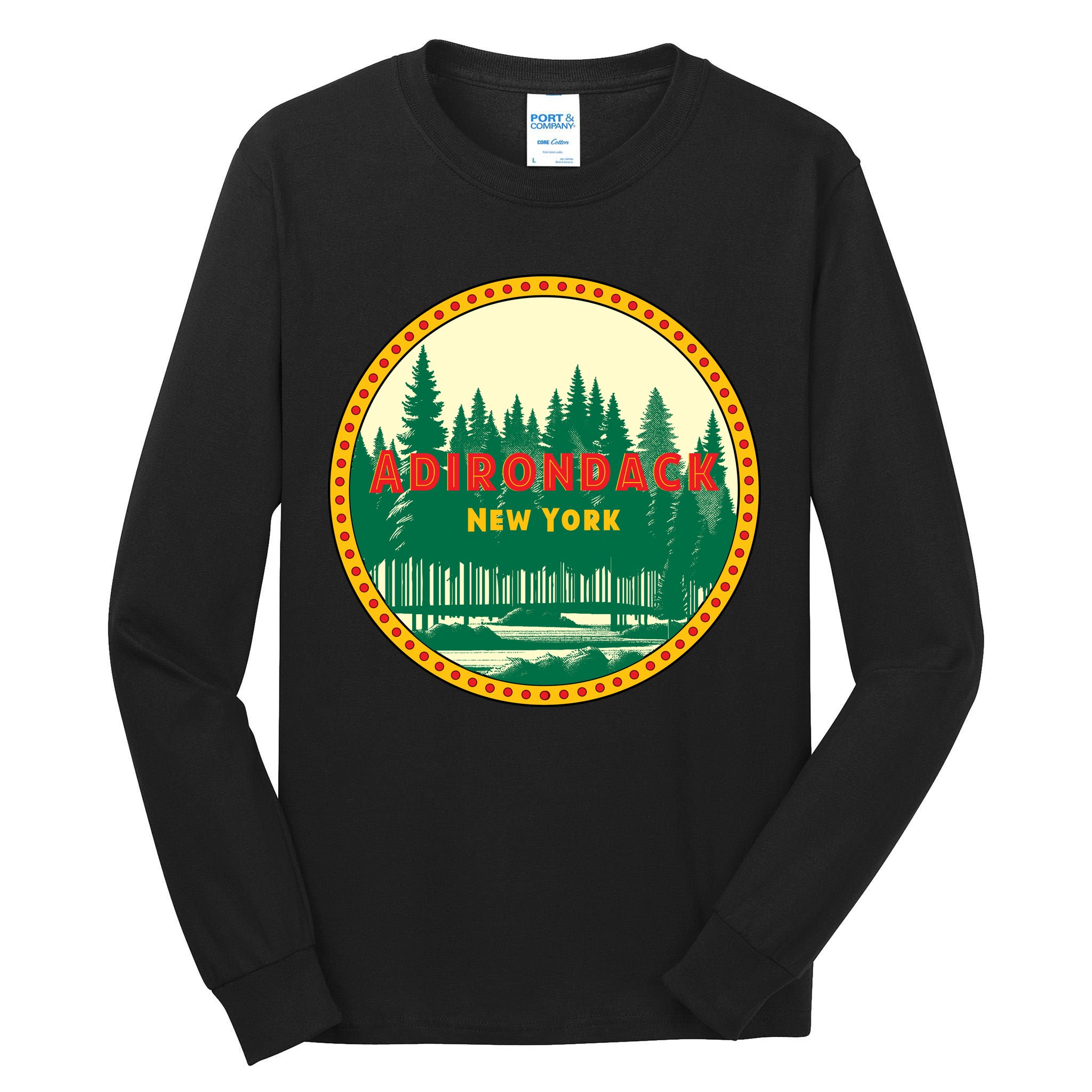 Adirondack Park Vintage Tall Long Sleeve T-Shirt