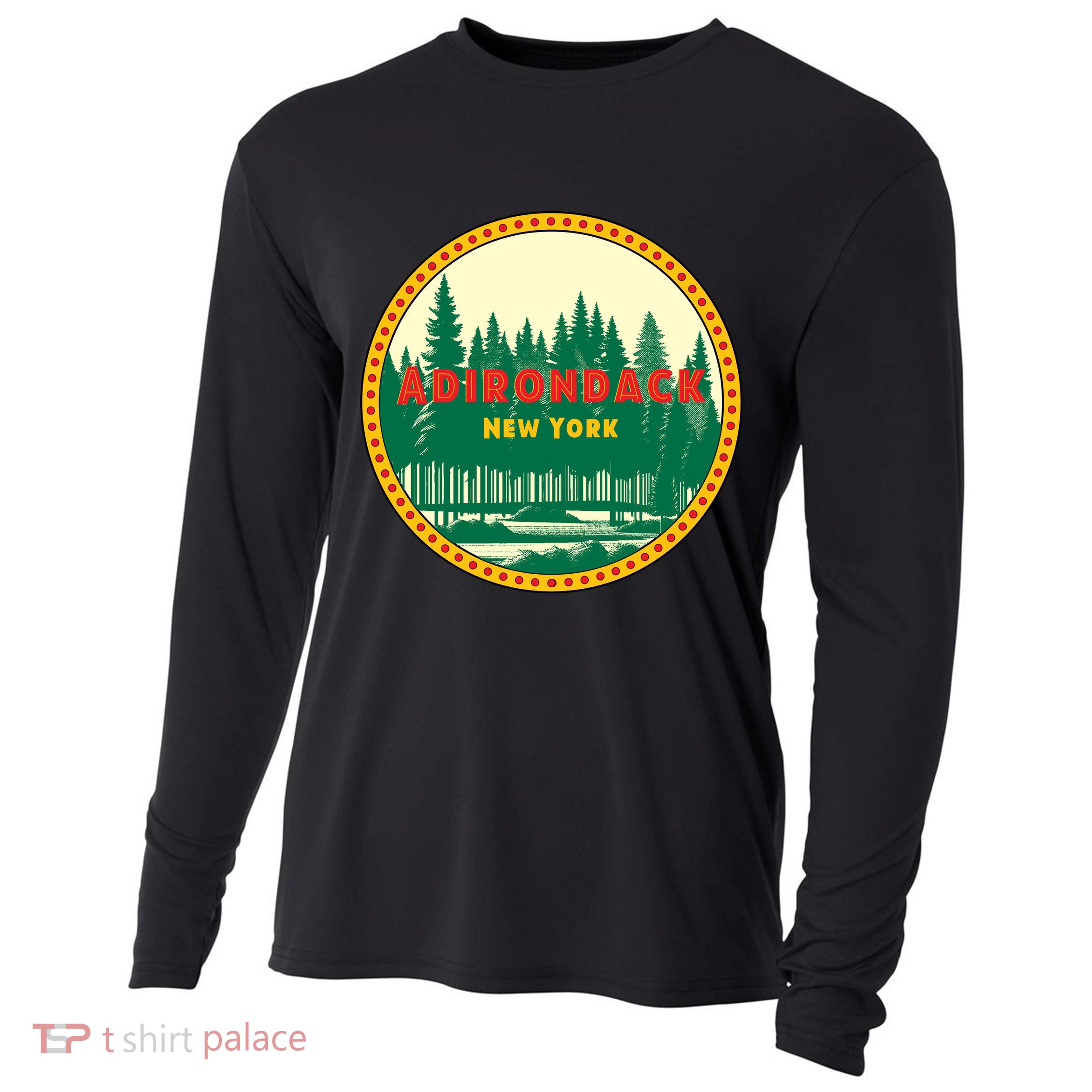 Adirondack Park Vintage Cooling Performance Long Sleeve Crew