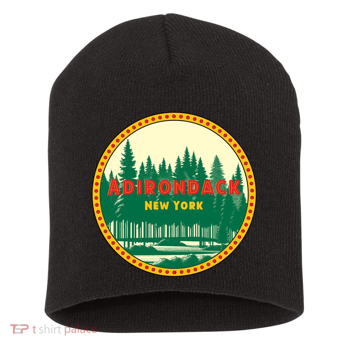 Adirondack Park Vintage Short Acrylic Beanie