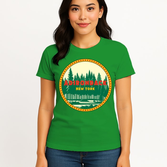 Adirondack Park Vintage Womens T-Shirt