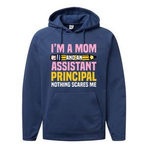 Assistant Principal VicePrincipal Headmasters Mother's Day Performance Fleece Hoodie