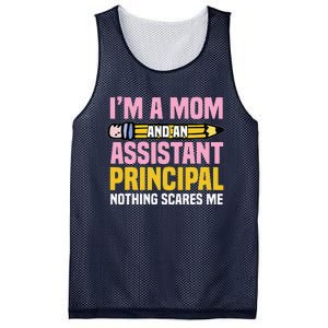 Assistant Principal VicePrincipal Headmasters Mother's Day Mesh Reversible Basketball Jersey Tank