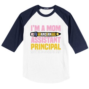 Assistant Principal VicePrincipal Headmasters Mother's Day Baseball Sleeve Shirt