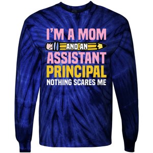 Assistant Principal VicePrincipal Headmasters Mother's Day Tie-Dye Long Sleeve Shirt