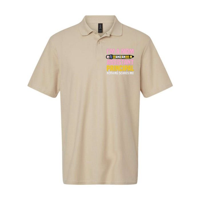 Assistant Principal VicePrincipal Headmasters Mother's Day Softstyle Adult Sport Polo