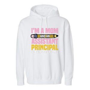 Assistant Principal VicePrincipal Headmasters Mother's Day Garment-Dyed Fleece Hoodie