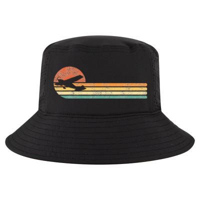 Airplane Pilot Vintage Cool Comfort Performance Bucket Hat