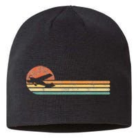 Airplane Pilot Vintage Sustainable Beanie