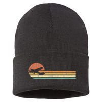 Airplane Pilot Vintage Sustainable Knit Beanie