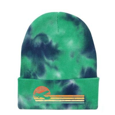 Airplane Pilot Vintage Tie Dye 12in Knit Beanie