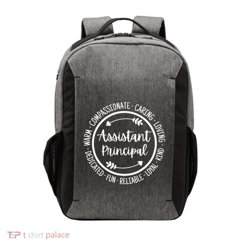 Assistant Principal Vice School Principal Appreciation Vector Backpack
