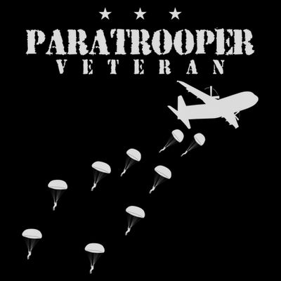 Airborne Paratrooper Veteran Infantry Division T-Shirt