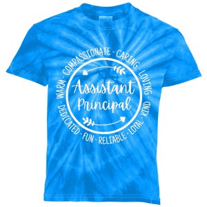 Assistant Principal Vice School Principal Appreciation Kids Tie-Dye T-Shirt