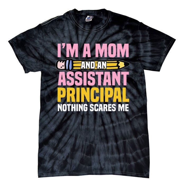 Assistant Principal Vice-Principal Headmasters Mother's Day Tie-Dye T-Shirt