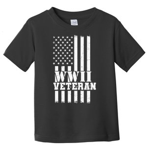 American Patriot WWII Veteran Military World War 2 Veteran Toddler T-Shirt