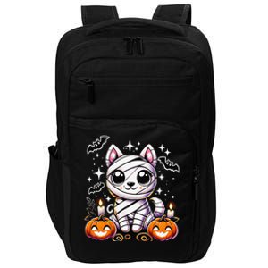 Adorable Puppy Wrapped Mummy Halloween Cute Dog Impact Tech Backpack