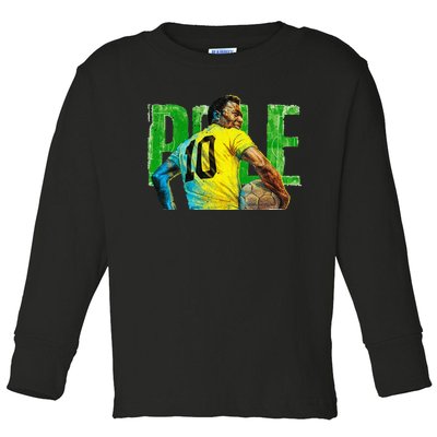 Art Pele Wallpaper funny quote Toddler Long Sleeve Shirt