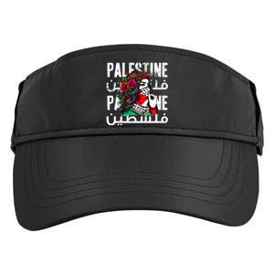 A Palestinian Wearing A Palestinian Bandana Palestine Adult Drive Performance Visor