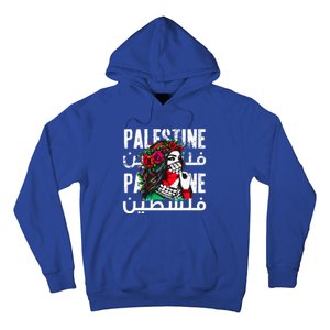 A Palestinian Wearing A Palestinian Bandana Palestine Hoodie