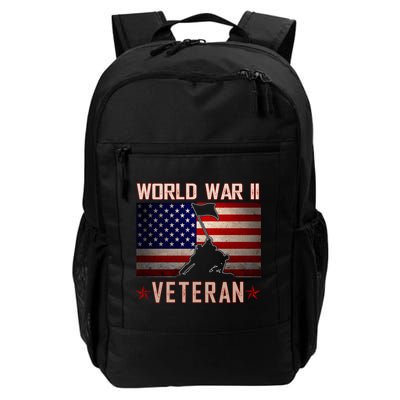 American Patriot WWII Veteran Military World War 2 Veteran Backpack