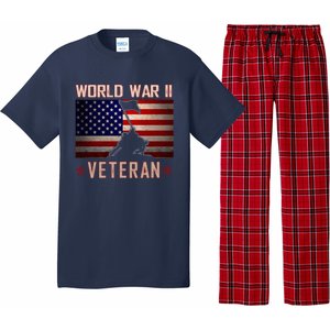 American Patriot WWII Veteran Military World War 2 Veteran Pajama Set