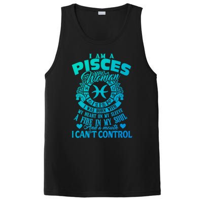 A Pisces Was Born With Zodiac Pisces S Gift PosiCharge Competitor Tank