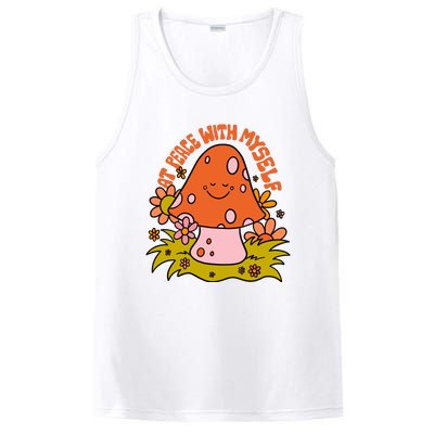 AT PEACE WITH MYSELF Mushroom PosiCharge Competitor Tank