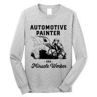 Automotive Painter Worker Long Sleeve Shirt