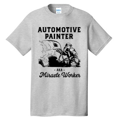 Automotive Painter Worker Tall T-Shirt