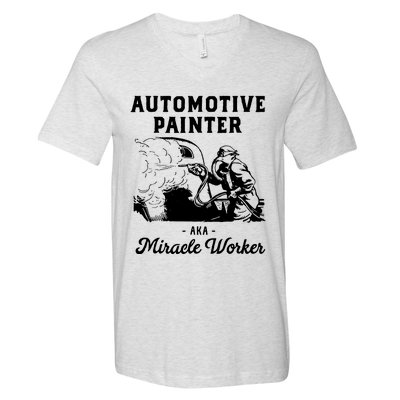 Automotive Painter Worker V-Neck T-Shirt