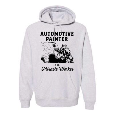 Automotive Painter Worker Premium Hoodie