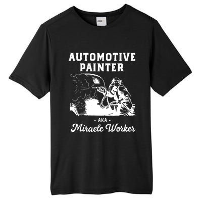 Automotive Painter Worker Tall Fusion ChromaSoft Performance T-Shirt