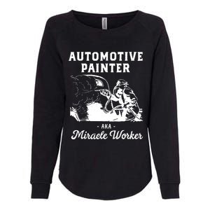 Automotive Painter Worker Womens California Wash Sweatshirt