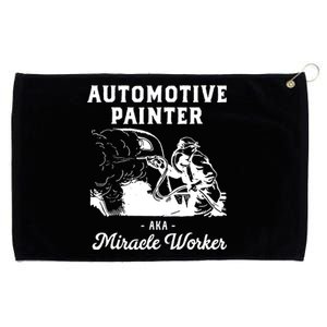 Automotive Painter Worker Grommeted Golf Towel