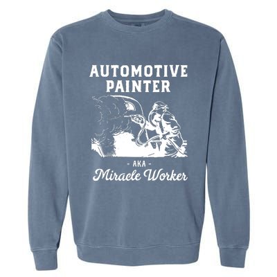 Automotive Painter Worker Garment-Dyed Sweatshirt