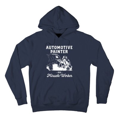 Automotive Painter Worker Hoodie