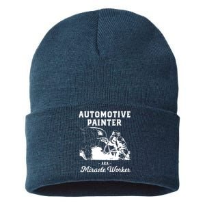 Automotive Painter Worker Sustainable Knit Beanie