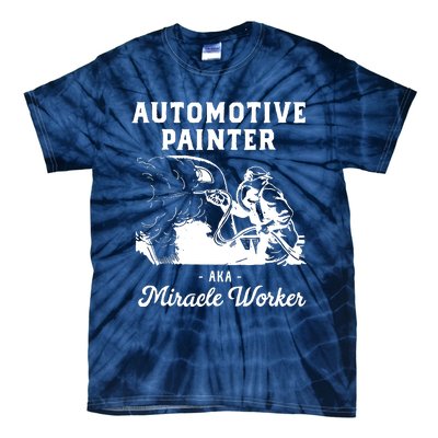 Automotive Painter Worker Tie-Dye T-Shirt