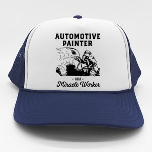 Automotive Painter Worker Trucker Hat