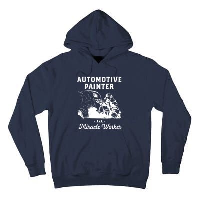 Automotive Painter Worker Tall Hoodie