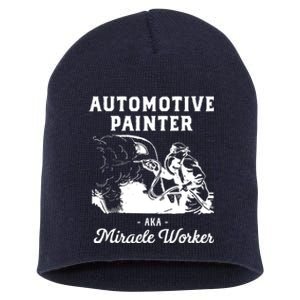 Automotive Painter Worker Short Acrylic Beanie